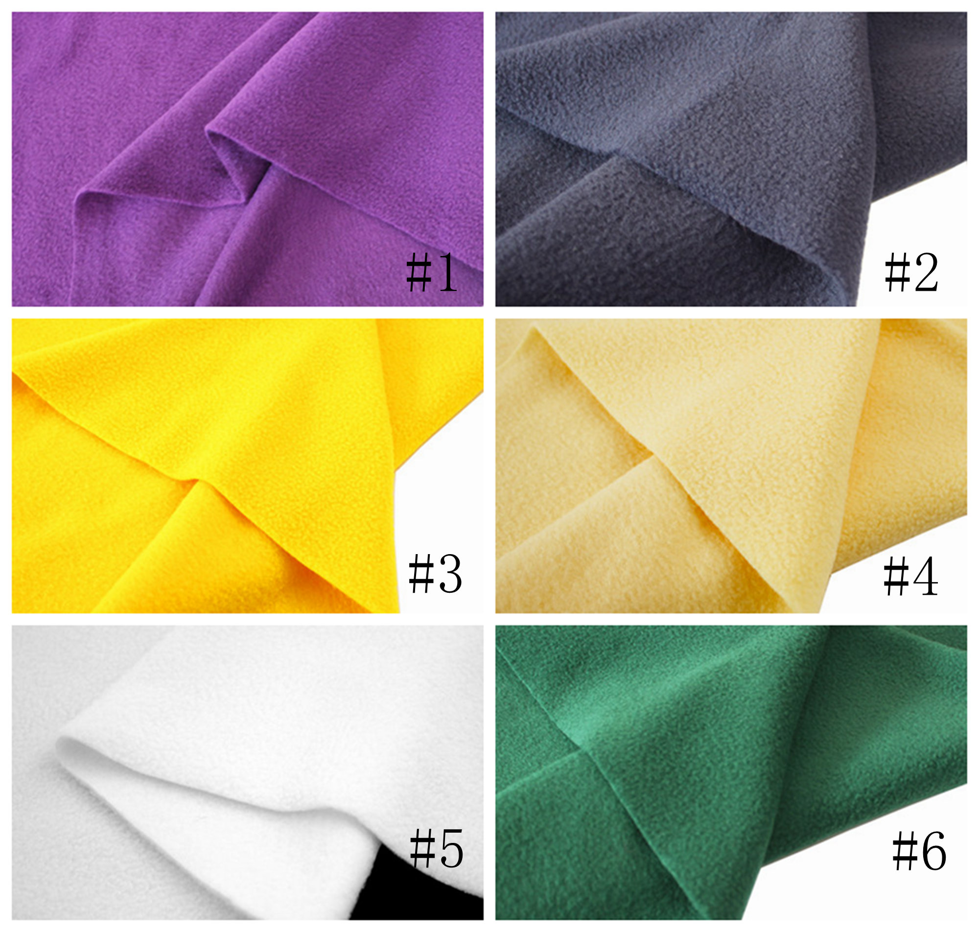 Tessuto In Pile Polare Anti-pilling Muti Color, Cina Tessuto In Pile - Foto 9