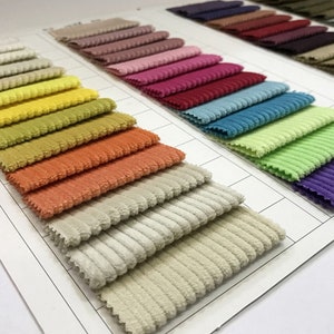 100% Cotton 14 Wales Corduroy Fabric - Decorative Fabric - Winter Fabric - Coat Fabric - Pillowcase Fabric - Sofa Fabric - By The Yard