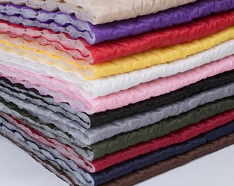 Polyester Lining Fabric, Thick Quilted Fabric, Warm Winter Lining Fabric, Handmade DIY Fabric, By The Yard