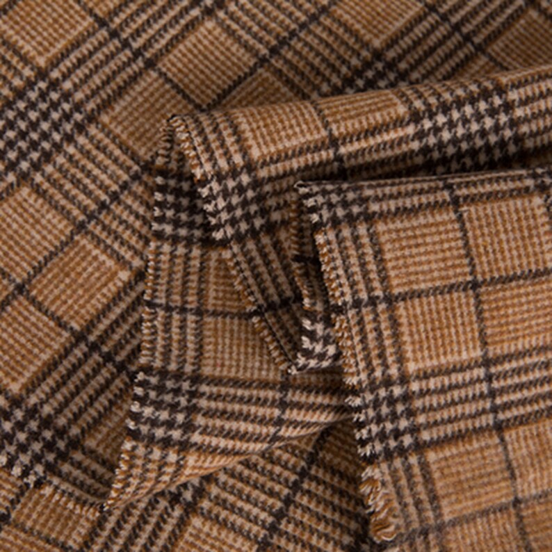 6 Style Wool Fabric Coat Fabric Double Sided Woolen Fabric Etsy