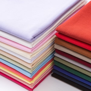 Lining Fabric, Cotton Summer Skirt Dress Clothing Gauze Skirt Fabric, Cotton Lining Thin Fabric By The Half Yard
