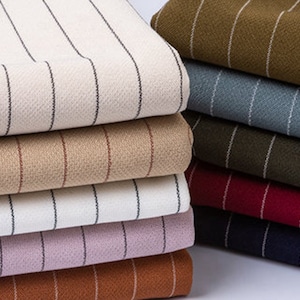Striped Fabric, Suit Fabric Drape Suit Pants Fabric, By The Yard