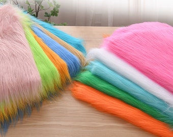 Long Pile Faux Fur Fabric: Luxury Shag, Cosplay Material