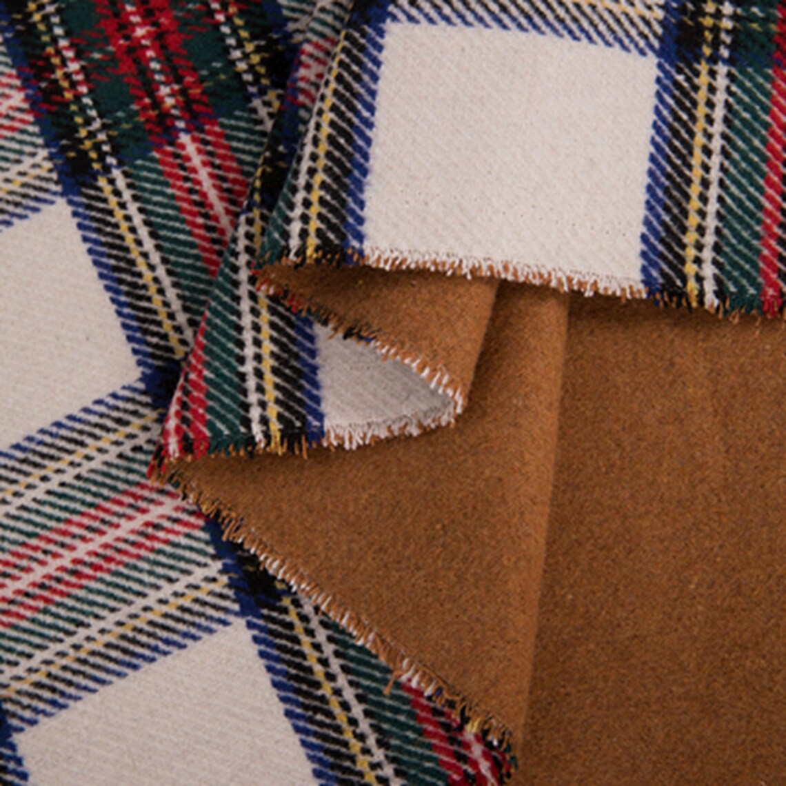 Wool Fabric Coat Fabric Double Sided Thick Woolen Blended Etsy