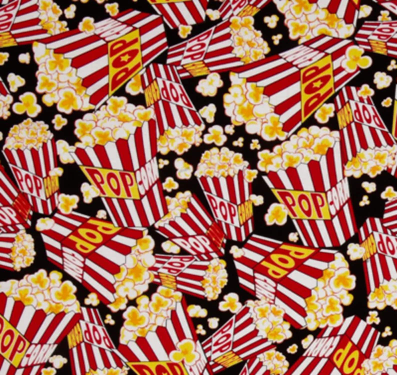 Width 55'' Japanese Fabric Popcorn Printed Fabric Etsy