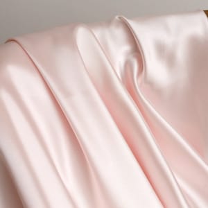 Stretch Satin Fabric: Special Lining for Organza Lace (Half Yard)