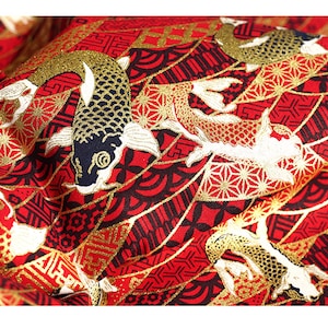 Japanese Fabric - Japanese Cotton Fabric - Pure Cotton - Sewing Fabric By The Half Yard