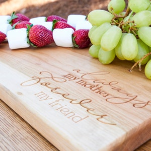 Sapele Exotic Wood Charcuterie Board