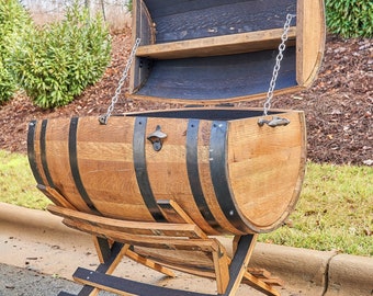Whiskey Barrel Storage