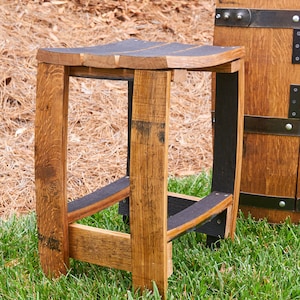 Whiskey Barrel Stool