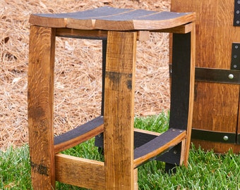 Whiskey Barrel Stool