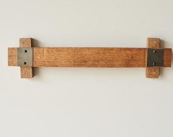 Whiskey Barrel Towel Rack