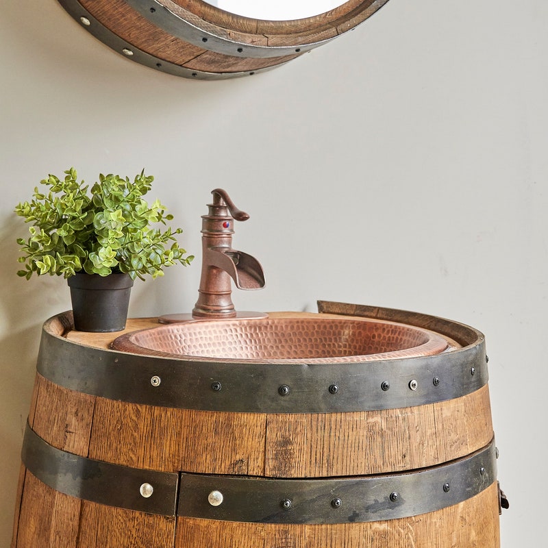 Wine Barrel Sink - Etsy