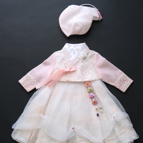 Premium Dol Hanbok, First Birthday Baby Girl Dohl Hanbok, One Year Old Hanbok, Korean Fusion Modern Hanbok