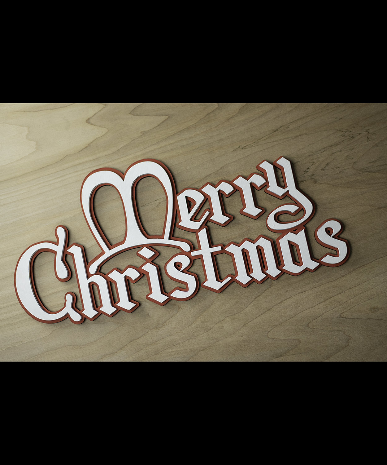 Classic Christmas Sign SVG DXF - Etsy