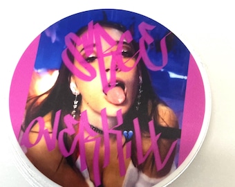 Pegatinas de graffitis circulares de Surge Overkill x2