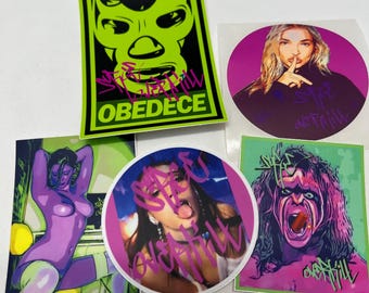 Pegatinas variadas de Surge Overkill