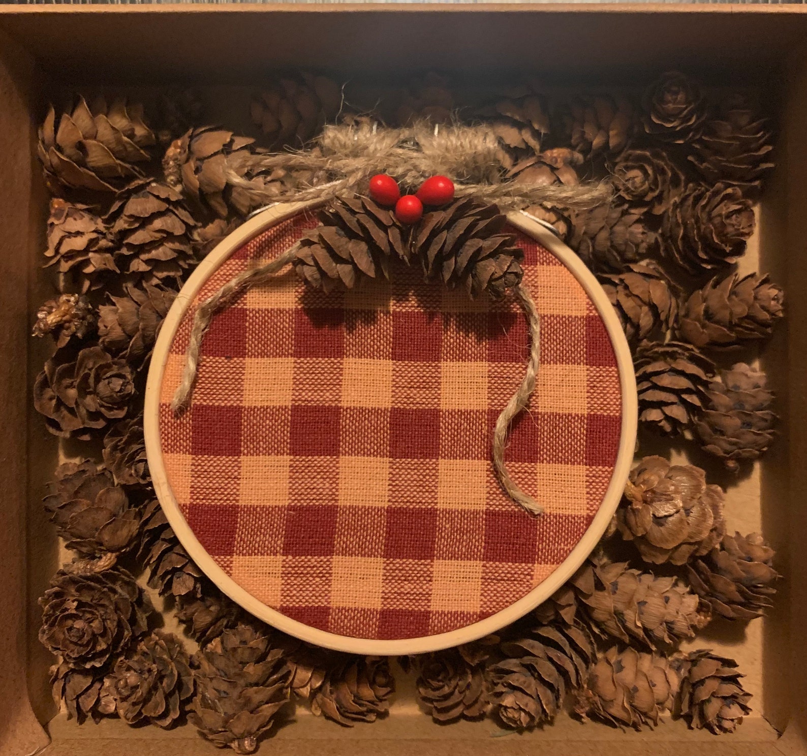 Embroidery hoop homemade ornaments  etsy