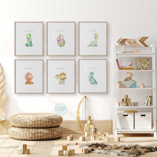 Dinosaur Prints Nursery - Etsy