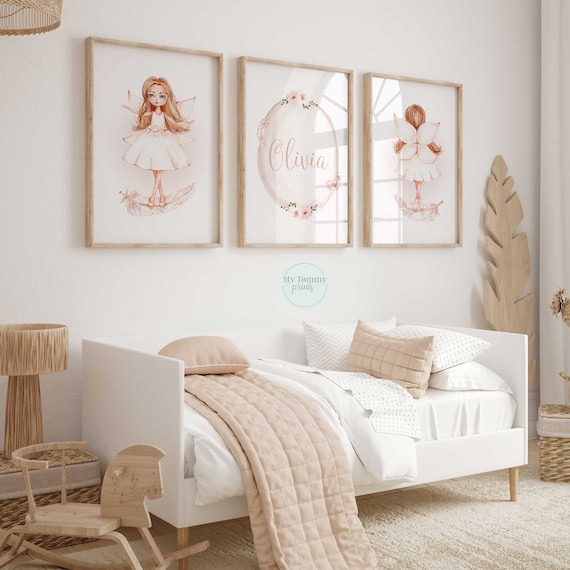 Fairy Bedroom Decor for Girls Room Prints Toddler Girl Kids Nursery Wall Art Etsy Canada