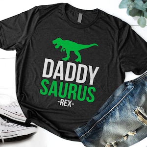 Daddysaurus Shirt, Dinosaur Dad Shirt, Funny Dad Gift, Fathers Day Shirt, Custom Dinosaur Dad Shirts, Dino Dad Vintage Shirt, Vintage Dad