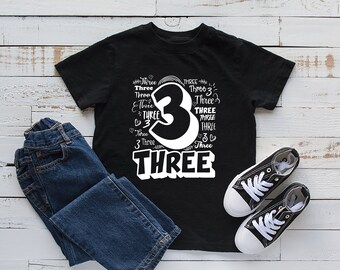 3rd Birthday Shirt, Third Birthday Shirt, Three Shirt, Dirty 3rdy, Dirty Thirdy, Boys 3rd BirthdayShirt, Birthday Shirt, 3 Year Old Birthday