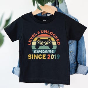 Six Birthday Shirt Girl, 6th Birthday TShirts, Six Year Old Birthday Girl Shirt, 6 Year old Birthday Gift, Sixth Birthday Gift, 6 Year Old
