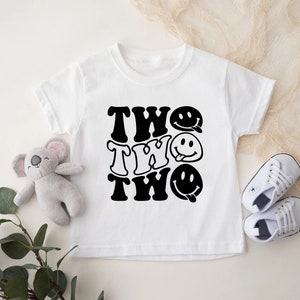 Two shirt boys second birthday shirt, 2nd birthday boy, two birthday shirt, boy birthday shirt, two year old birthday shirt, boy birthday