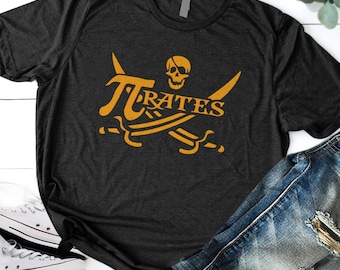 Pirate T-shirt, Happy Pi Day Shirt, Pi Symbol Shirt, Pi Day Shirt, Math Teacher Shirt, Pi rate Funny, Math Teacher Gift, Math Lover Shirt