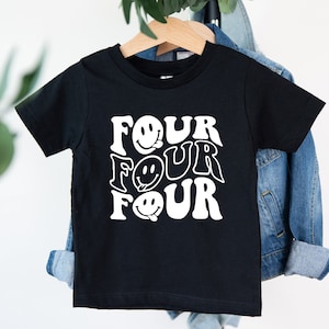 4th Birthday Shirt, Fourth Birthday, Fourth Birthday Shirt, 4th Birthday Outfit , 4th Birthday, Gift Four Birthday Shirt, 4th Gift T-Shirt