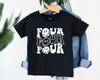 4th Birthday Shirt, Fourth Birthday, Fourth Birthday Shirt, 4th Birthday Outfit , 4th Birthday, Gift Four Birthday Shirt, 4th Gift T-Shirt
