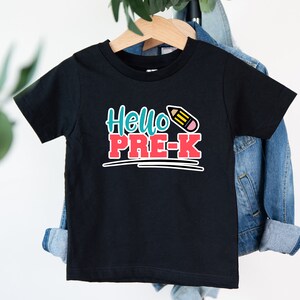 Hello Kindergarten Grade Shirt, Kindergarten Teacher Shirt, Gift for Teachers, Teacher Shirt, Kindergarten Teacher, Back to School Shirt