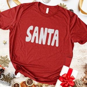 Chemise du Père Noël, Chemise Ho préférée du Père Noël, Chemise de Noël, Chemise de Noël assortie, Chemises de Noël de couple, Chemise de Noël, Cadeau pour lui