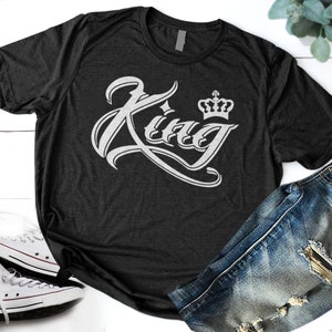 King and Queen Shirt, Couple Shirts, King of Spades and Queen of Heart Shirt, Couple Outfit, His and Hers Bestseller, Couple Tee, Trend Tee