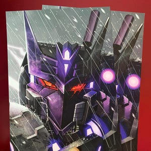 Transformers Tarn IDW A5 Poster Art Print