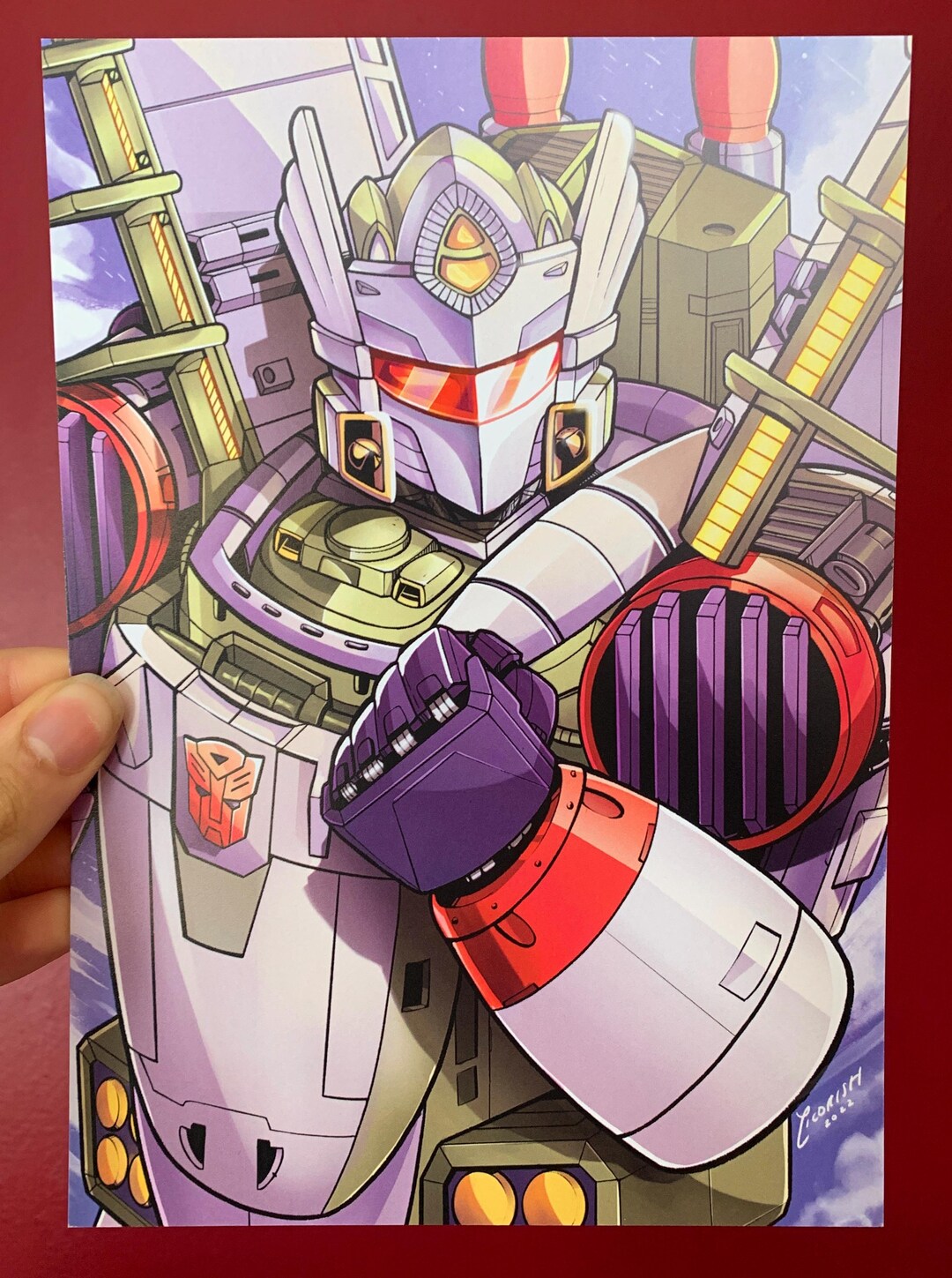 Transformers Cybertron Galaxy Force Jetfire Poster Art Print A5 - Etsy