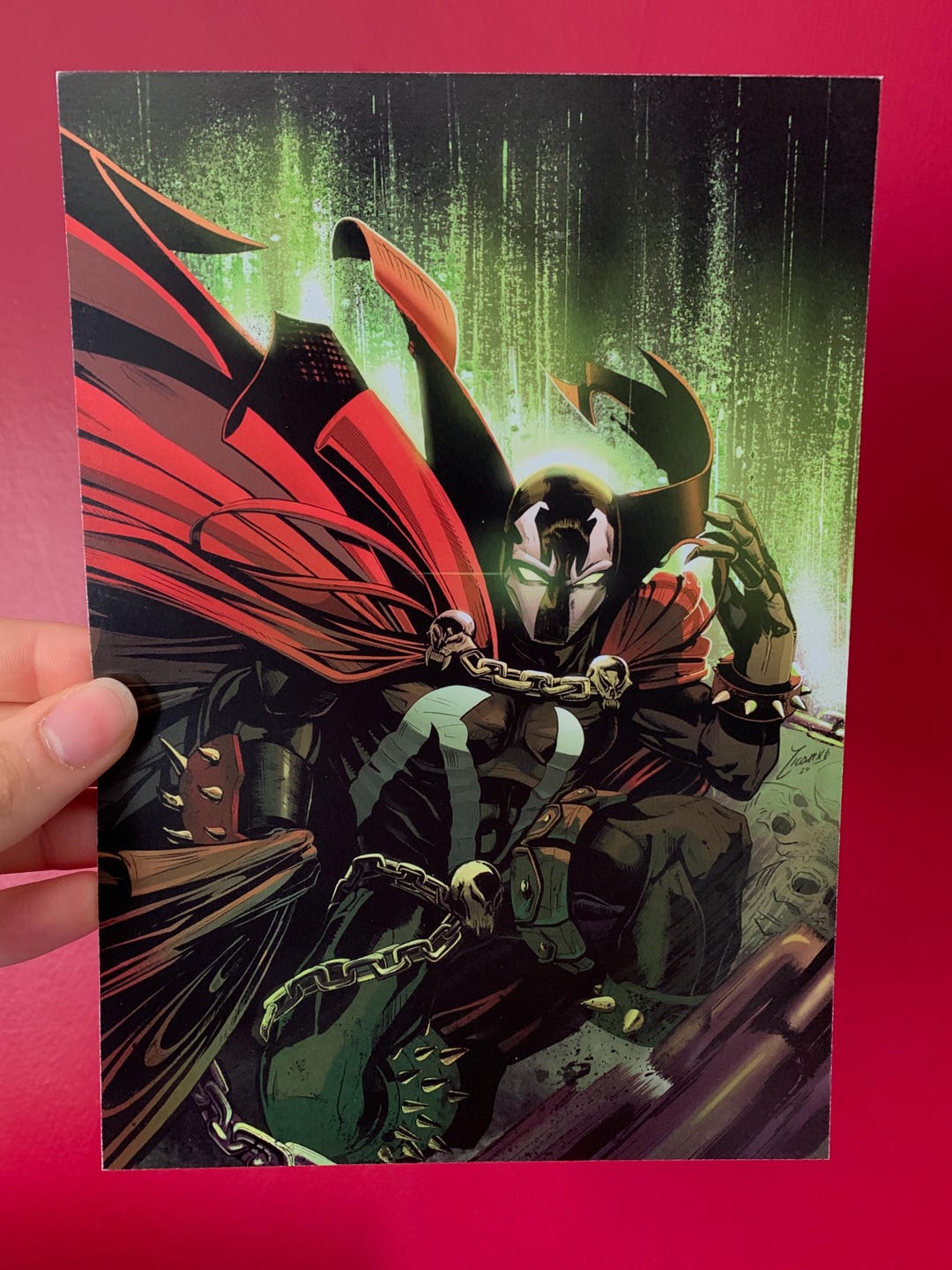 Spawn / the Scorched A4 A5 Comic Poster Art Print - Etsy
