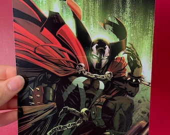 Spawn / The Scorched A4 A5 Comic Poster Art Print