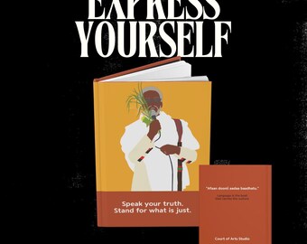 Barsiisaa Speak Your Truth Hardcover Journal Matte
