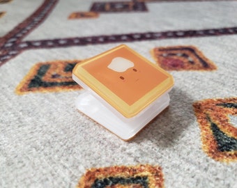 Cornbread Acrylic Paper Clip | Adorable Black Stationery | Binder Clip | Office Stationery