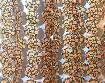 50 Parapluies Cocktail Halloween – Déco Citrouille Effrayante Pour Boissons Et Gâteaux – Lot Orange Et Noir