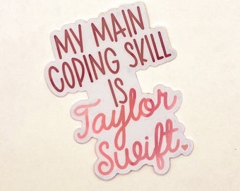 Waterproof school Counselor Sticker, school counselor gift, Swiftie gift, coping skills