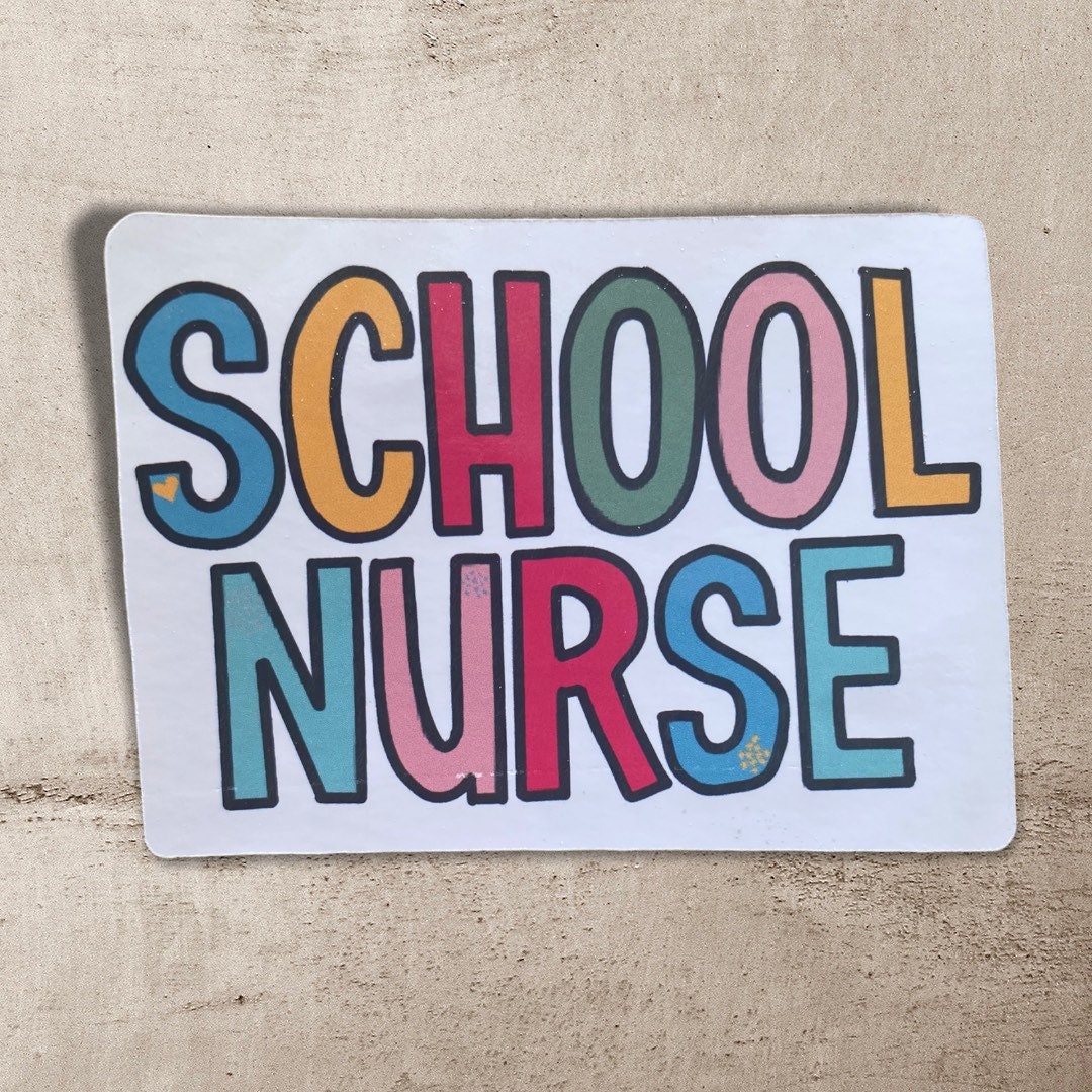 School Nurse Sticker Nurse Stickers Back to School Gifts Etsy Canada