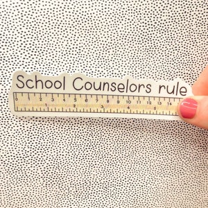 Waterproof Counselor Sticker, school Counselor, Coping skills Sticker, gifts for counselor, elementary school counselor, mental health