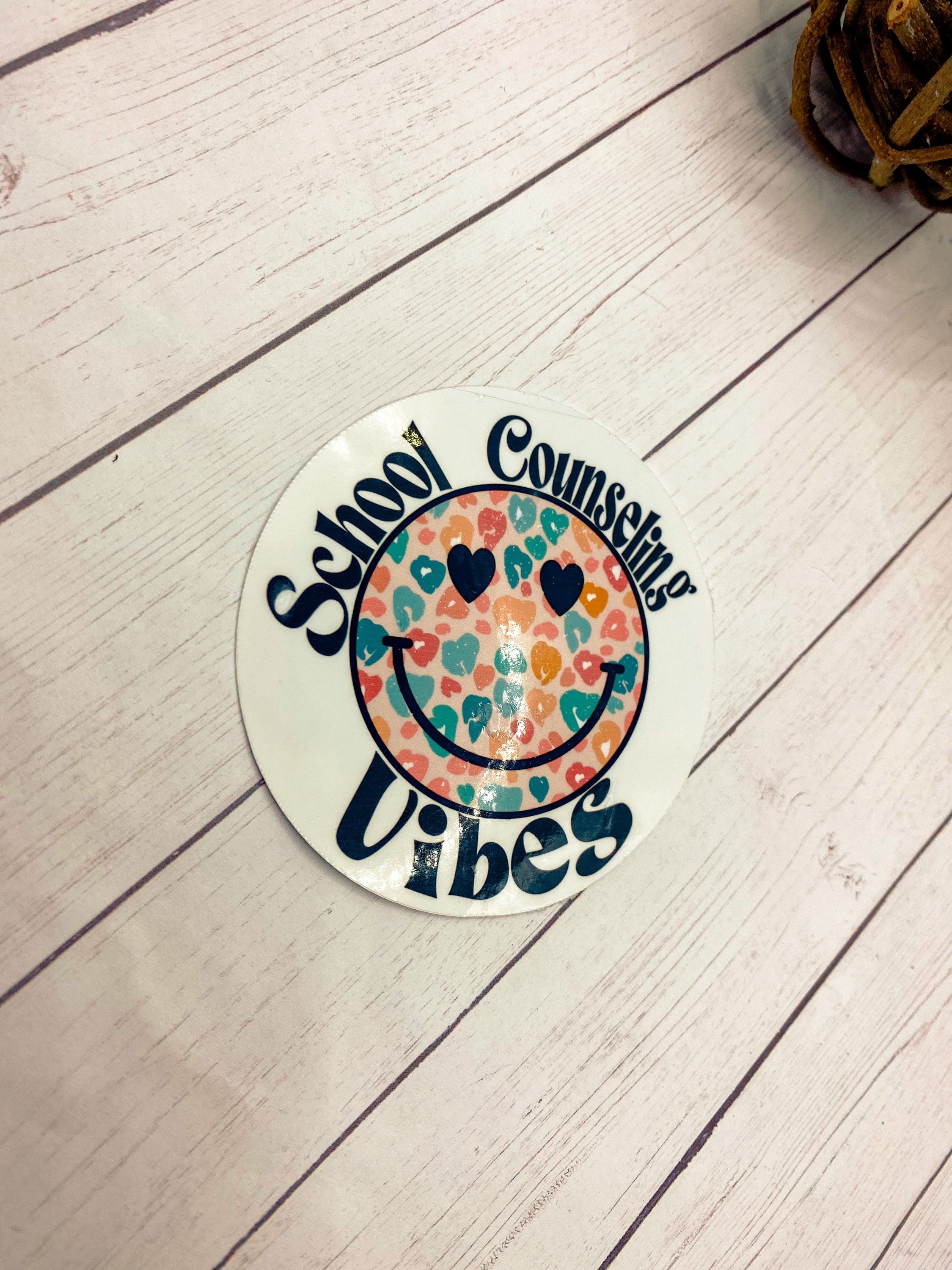 Waterproof School Counselor Sticker, School Counseling Sticker, School ...