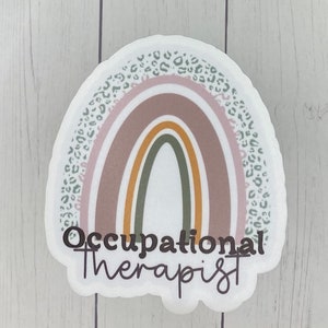 Waterproof OT Sticker, occupational therapy gift, occupational therapy stickers, laptop sticker, water bottle sticker