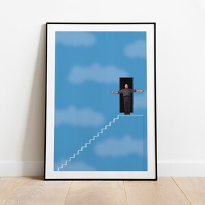 The Truman Show, Jim Carrey, Laura Linney, Ed Harris, Natascha McElhone, Minimal Poster, Filmposter