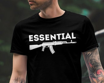 Essential Gun Shirt | 2A AR15 Pro-Gun Essential T-Shirt | 2nd Amendment Gun Owner Shirt | Second Amendment Gun Rights Shirt