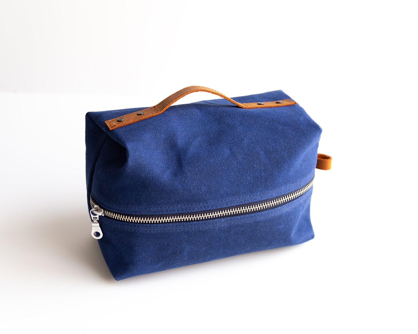 Personalized Canvas Dopp Kit/ Waxed Canvas Dopp Kit Leather Etsy