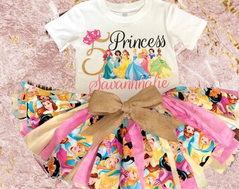 birthday girl Snow white disney princess tutu costume dress outfit